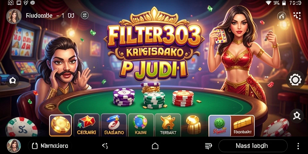Screenshot dari FILTER303 menampilkan gameplay Kasino yang seru dan interaktif.