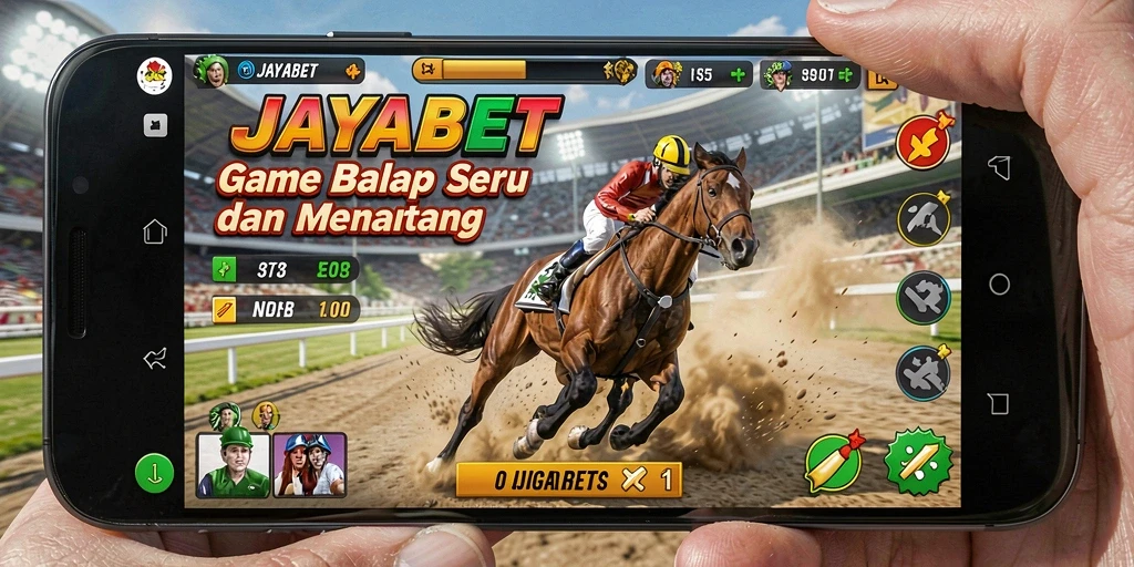 Tampilan menakjubkan dari gameplay JAYABET yang mendebarkan.