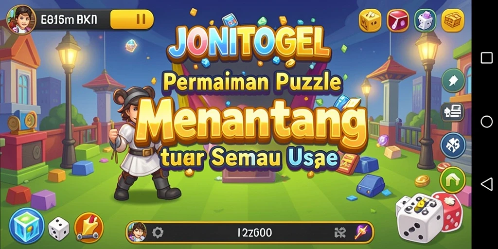 Tampilan gameplay menarik dari JONITOGEL yang penuh tantangan.