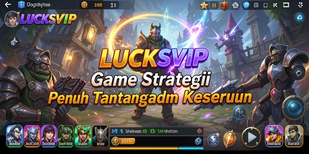 Tampilan gameplay menarik dari LUCKSVIP yang menuntut strategi cerdas.