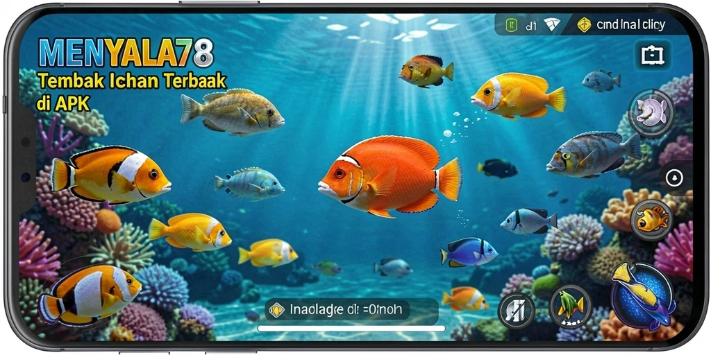 Tampilan gameplay yang mendebarkan dari <strong>MENYALA78</strong> saat menangkap ikan.