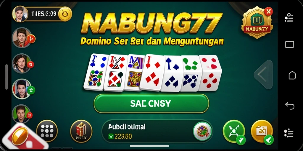 Tampilan gameplay seru dari NABUNG77 yang penuh strategi.