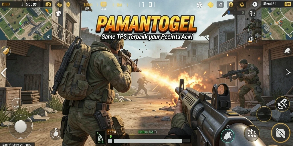 Tampilan gameplay PAMANTOGEL yang menegangkan dan penuh aksi.