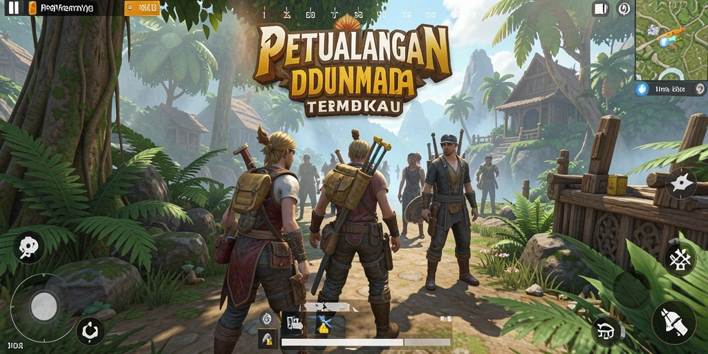 Tangkapan layar gameplay PPRRYY yang menampilkan eksplorasi dunia terbuka.