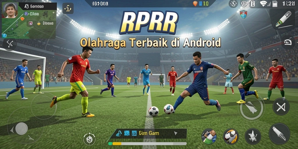 Tangkapan layar menunjukkan aksi seru dalam game RPRR.